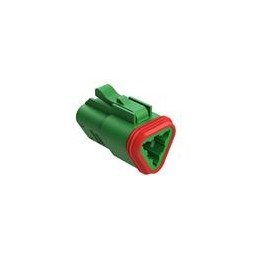 1 pcs : AT06-3S-GRN - Automotive Connectors 3 Pin Plug