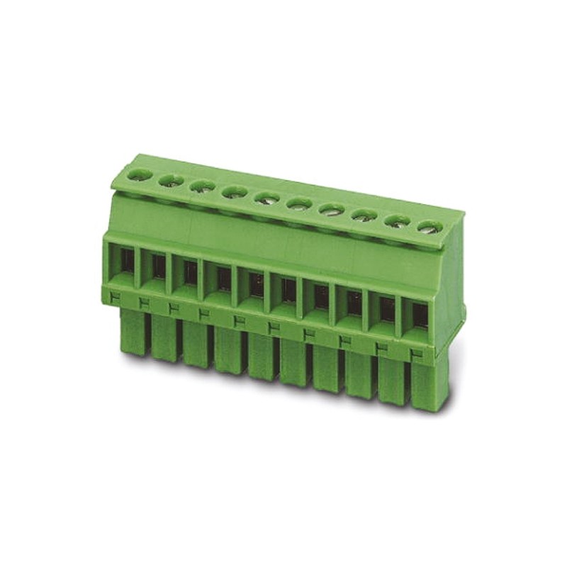 50 pcs - Phoenix Contact 3.81mm Pitch 10 Way Pluggable Terminal Block, Plug, Cable Mount, Screw Termination