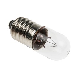 10 pcs - Orbitec E10 Indicator Light, Clear, 12 V, 170 mA, 2000h