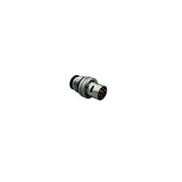 1 pcs : 859-004-10SR004 - Circular Metric Connectors M12 4P A-CODE MALE PNL SC SS SHL,SS NUT