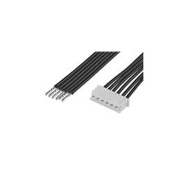 1 pcs : 219679-1064 - Rectangular Cable Assemblies Micro-Latch-to-Pigtail (OTS) Cbl Asmbly 2mm Pitch Tin Plating 600mm Length 6 