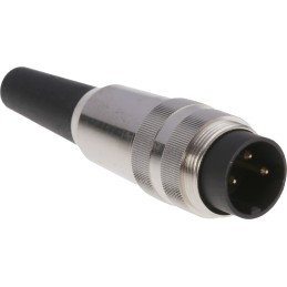 50 pcs - Lumberg, SV 3 Pole M16 Din Plug, DIN EN 60529, 5A, 250 V ac IP40, Screw On, Male, Cable Mount