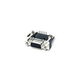 1 pcs : D02-M15SAG-13L9E - D-Sub High Density Connectors DSUB 15POS 3A