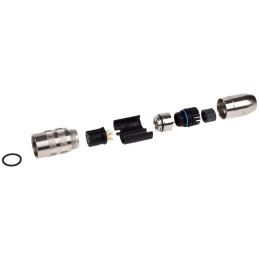 50 pcs - Lumberg 4 Pole Din Socket, DIN EN 60529, 5A, 250 V ac IP68, Female, Cable Mount