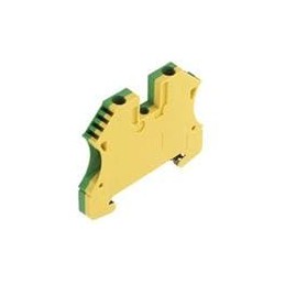 1 pcs : 1010100000 - DIN Rail Terminal Blocks WPE 4,WM,GN/YL