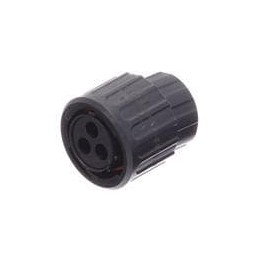 1 pcs : RTS6BS14N3SHEC03 - Standard Circular Connector Plug, 3 Position, Female, Shell Size 14, Silicone Seal, and End Cap with 