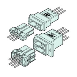 200 pcs - JST, F32 Female Connector Housing, 5.08mm Pitch, 3 Way, 1 Row