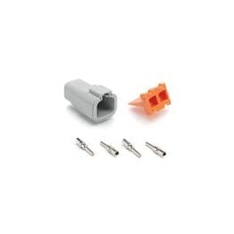 1 pcs : ATP04-4P-KIT01 - Automotive Connectors ATP 4P KIT WEDGE & CONTACTS