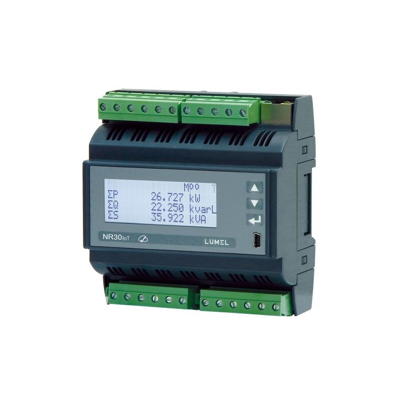 1 pcs - Sifam Tinsley 3 Phase Backlit LCD Digital Power Meter