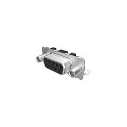 1 pcs : D25S82C6GX00LF - D-Sub Standard Connectors Right angle 25 way Socket