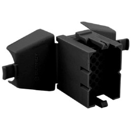 5 pcs - Souriau, SMS Male Connector Housing, 24 Way, 6 Row