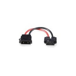 1 pcs : 2159443-1 - Specialised Cables 8AWG .15M POWER CONN BLACK RED