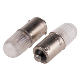 10 pcs - RS PRO Orange Indicator Lamp, 100/120V, BA9s Base