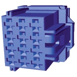 5 pcs - TE Connectivity, AMP MCP 2.8 Automotive Connector Socket 12 Way