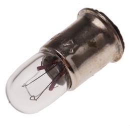 10 pcs - RS PRO Midget Flange Indicator Light, Clear, 14 V, 80 mA, 15000h