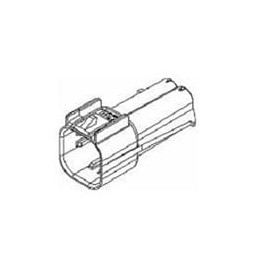 1 pcs : 12191387 - Automotive Connectors 4P M BLK CONN MP 280 SERIES 30AMPS