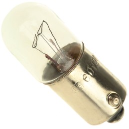 10 pcs - RS PRO BA9s Indicator Light, Clear, 60 V, 20 mA, 2000h