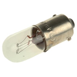 10 pcs - RS PRO BA9s Indicator Light, Clear, 48 V, 42 mA, 5000h