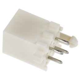 200 pcs - TE Connectivity Mini-Universal MATE-N-LOK Series Straight Through Hole PCB Header, 4 Contact(s), 4.14mm Pitch, 2