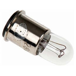 10 pcs - RS PRO Midget Flange Indicator Light, Clear, 28 V, 40 mA, 20000h