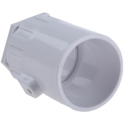 10 pcs - Schneider Electric Adapter, Conduit Fitting, 25mm Nominal Size, uPVC, White