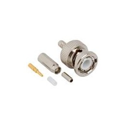 1 pcs : 031-315 - RF Connectors / Coaxial Connectors STRAIGHT PLUG 50 ohm CRIMP RG174/316