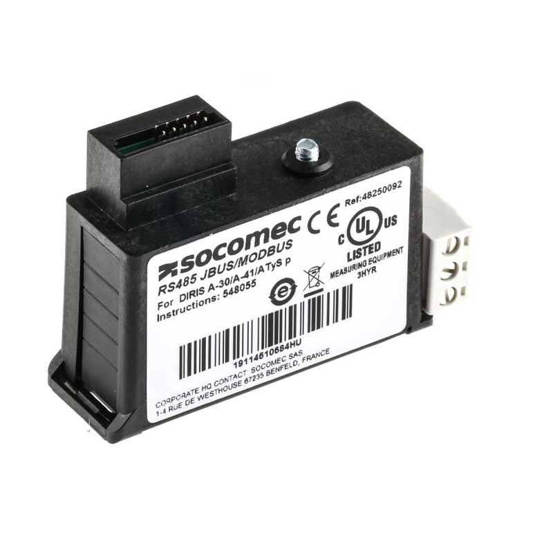 1 pcs - Socomec PLC Expansion Module For Use With DIRIS A40, DIRIS A41