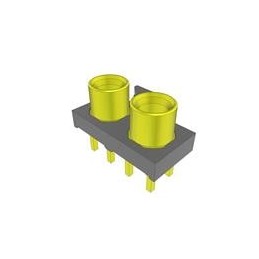 1 pcs : GRF1-J-P-02-E-ST-TH1 - RF Connectors / Coaxial Connectors 5.00 mm 50 Ohm Ganged Micro-Miniature RF Plug, Cable Assembly