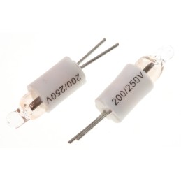 10 pcs - RS PRO Indicator Lamp, 220/250V, bi-pin Base