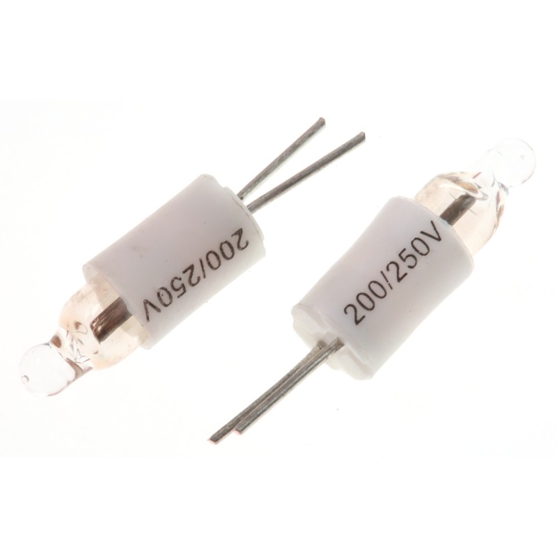 10 pcs - RS PRO Indicator Lamp, 220/250V, bi-pin Base