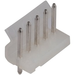 10 pcs - Molex KK 396 Series Straight Through Hole Pin Header, 7 Contact(s), 3.96mm Pitch, 1 Row(s), Unshrouded