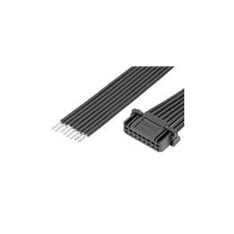 1 pcs : 219653-1083 - Rectangular Cable Assemblies Micro-One ISL Fem-Pigtail 8ckt 300mm