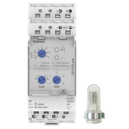 1 pcs - Theben Analogue DIN Rail Time Switch 110 - 230 V ac, 1-Channel