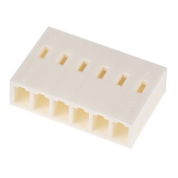 10 pcs - Molex, KK 396 Female Connector Housing, 3.96mm Pitch, 6 Way, 1 Row