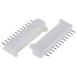 10 pcs - JST PA Series Straight Through Hole PCB Header, 12 Contact(s), 2.0mm Pitch, 1 Row(s), Shrouded