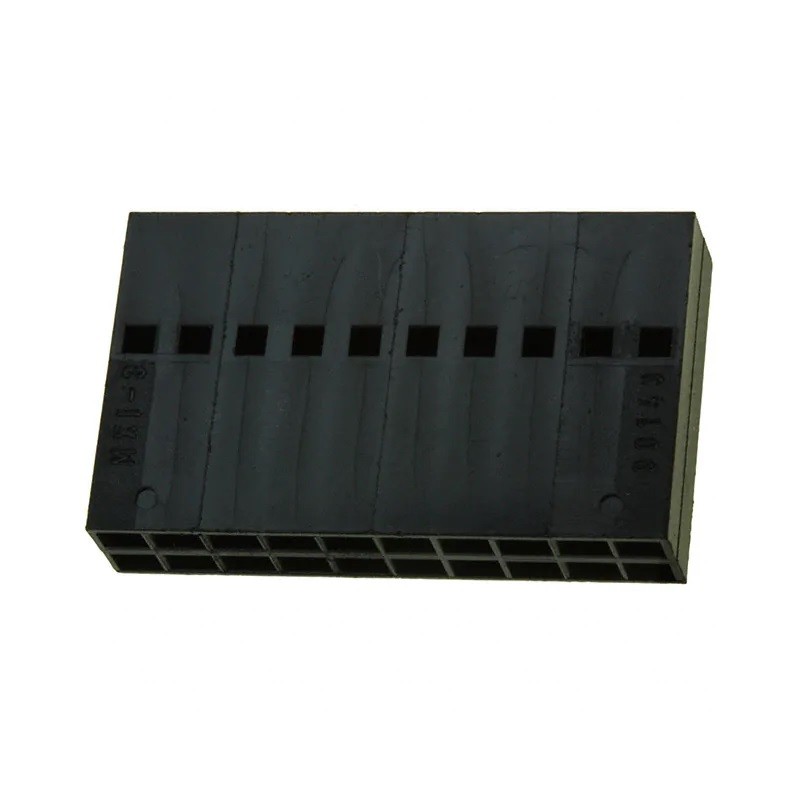 10 pcs - Molex, 90143 Female Crimp Connector Housing, 2.54mm Pitch, 20 Way, 2 Row
