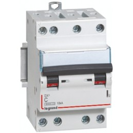 1 pcs - Legrand DX Range DX3 MCB, 4P, 20A Curve C, 230V AC, 10 kA Breaking Capacity