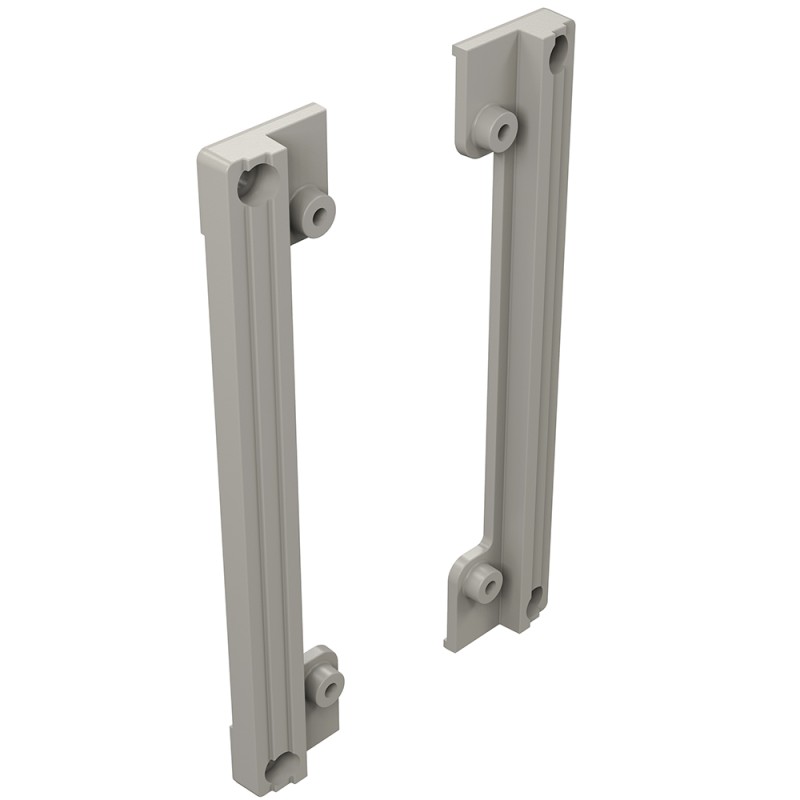 1 pcs - Rose Aluminium for Use with AluForm Encolosures, 9mm