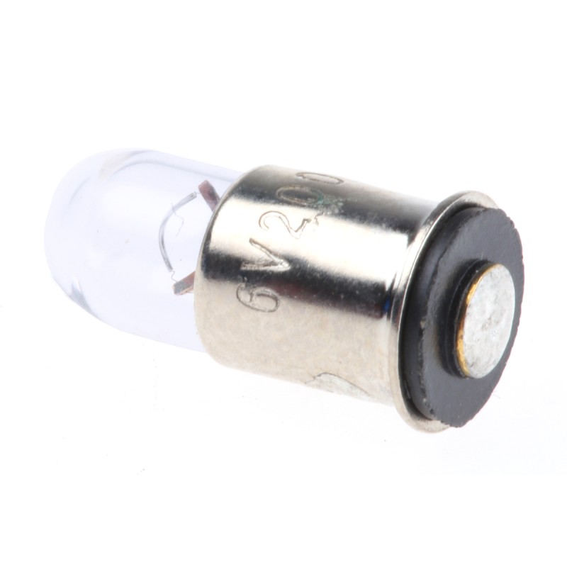 10 pcs - RS PRO Midget Flange Indicator Light, Clear, 6 V, 200 mA, 1000h