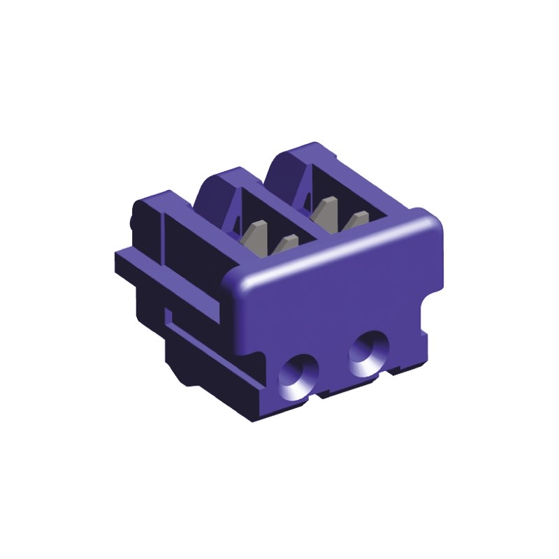 10 pcs - TE Connectivity, AMP CT Female Connector Housing, 2mm Pitch, 2 Way, 1 Row