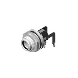 1 pcs : L722RAS - DC Power Connectors Pwr Jack Sealed IP68 2mm R/A lckg PC Mt