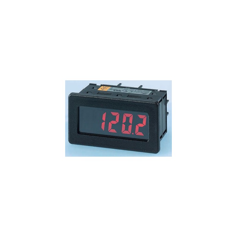 1 pcs - Red Lion Digital Voltmeter DC, LCD Display 3.5-Digits ±0.1 %