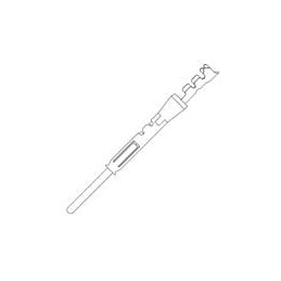 1 pcs : SM24WL-3S26 - Standard Circular Contacts Trim Trio Pin Crimp 24 AWG Contact Sz 16