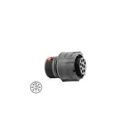 1 pcs : CL1F2101 - Standard Circular Connector 9P Socket Plug IP67 Shell Size 2
