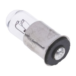 10 pcs - RS PRO Midget Flange Indicator Light, Clear, 28 V, 40 mA, 4000h