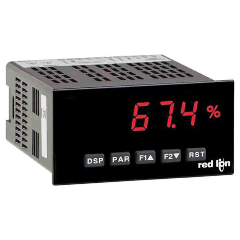 1 pcs - Red Lion PAX LED Digital Panel Multi-Function Meter for Current, Resistance, Voltage, 45mm x 92mm