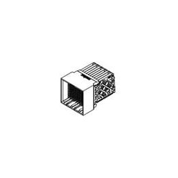 1 pcs : 76500-1827 - Hard Metric Connectors 4P IMPACT RAM 8COL DUAL WALL Sn 4.9mm