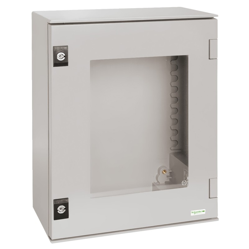 1 pcs - Schneider Electric Fibreglass Reinforced Polyester Wall Box, IP66, 1056 mm x 852 mm x 350mm