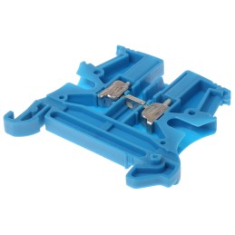 5 pcs - Legrand 371 Series Blue DIN Rail Terminal Block, 2.5mm², Single-Level, Screw Termination