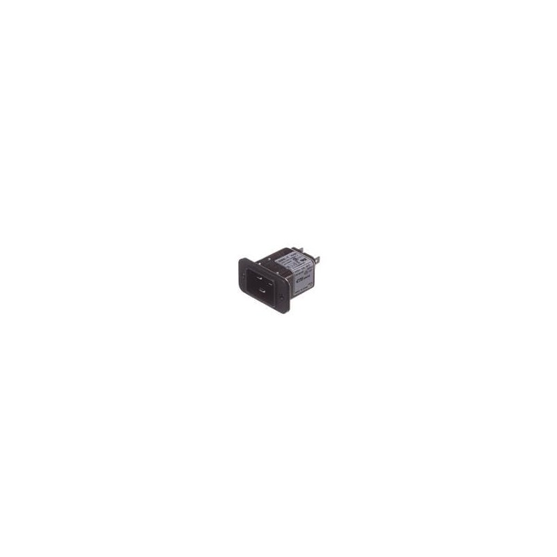 1 pcs : 20SRB1 - AC Power Entry Modules 20A, Flnge Mnt Spade TML